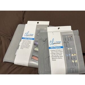 True Living Essentials Organizers‎ For Closet New Grey